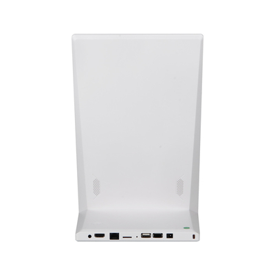 มอนิเตอร์จอสัมผัสแบบ Desktop รูปทรง L RK3566 แอนดรอยด์ 11OS แท็บเล็ต PC พร้อม WiFi POE LED Light Bar