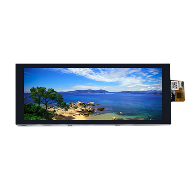 ความสว่างสูง Capacitive Touch TFT 6.86 นิ้ว 400x1280 จุด FL7707 Driver MIPI Interface