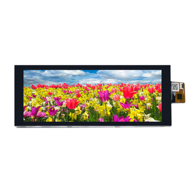 ความสว่างสูง 800nits 6.86 นิ้ว IPS TFT LCD Display 1280*480 จุด MIPI อินเตอร์เฟซกับ CTP