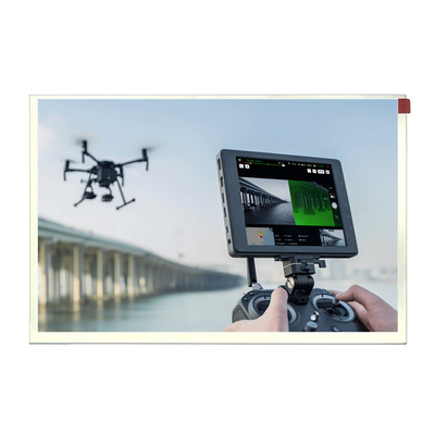 เครื่องจักรยานยนต์เกรด 8 นิ้ว TFT LCD IPS Display ความละเอียดสูง FHD TFT Touch Screen