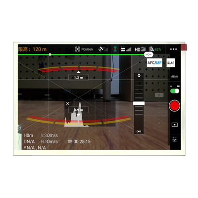 เครื่องจักรยานยนต์เกรด 8 นิ้ว TFT LCD IPS Display ความละเอียดสูง FHD TFT Touch Screen