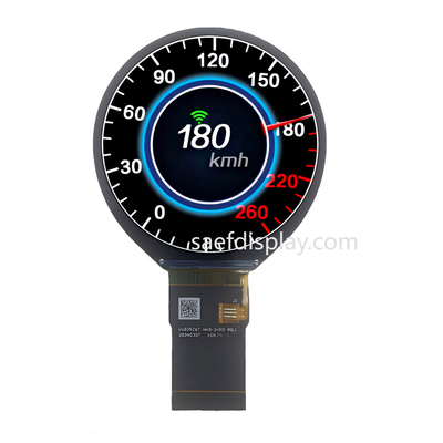 2.48 นิ้ว TFT LCD IPS วงกลม 3SPI+18RGB อินเตอร์เฟซ ความละเอียดรอบ 480x480