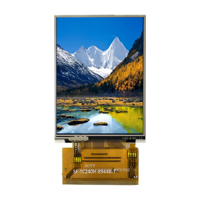 TFT LCD Display 2.4&quot; 240x320 นิ้ว QVGA MCU/RGB อินเตอร์เฟซ พร้อมจอสัมผัสแบบต้านทาน
