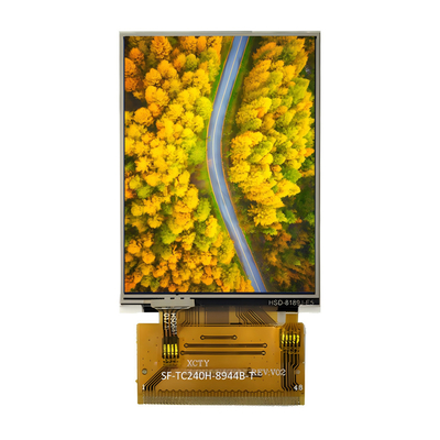 TFT LCD Display 2.4&quot; 240x320 นิ้ว QVGA MCU/RGB อินเตอร์เฟซ พร้อมจอสัมผัสแบบต้านทาน