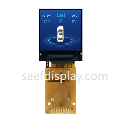 มินิสแควร์ LCD 0.85 นิ้ว 128*128 IPS TFT LCD Display Module SPI สแควร์เล็ก GC9107 12Pin