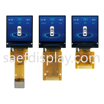 มินิสแควร์ LCD 0.85 นิ้ว 128*128 IPS TFT LCD Display Module SPI สแควร์เล็ก GC9107 12Pin