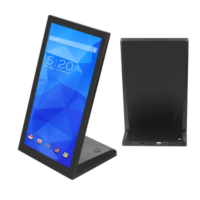 14 นิ้ว RK3566 แท็บเล็ตจอสัมผัสทรง L พร้อม Android 11, WiFi, POE และ LED Light Bar