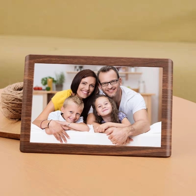10.1 นิ้ว Smart WiFi Digital Photo Frame HD IPS LCD 1280x800 ความละเอียด 16GB การเก็บของเพลง พลาสติก Cloud แชร์ผ่าน Frameo App