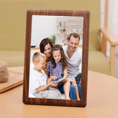 10.1 นิ้ว Smart WiFi Digital Photo Frame HD IPS LCD 1280x800 ความละเอียด 16GB การเก็บของเพลง พลาสติก Cloud แชร์ผ่าน Frameo App
