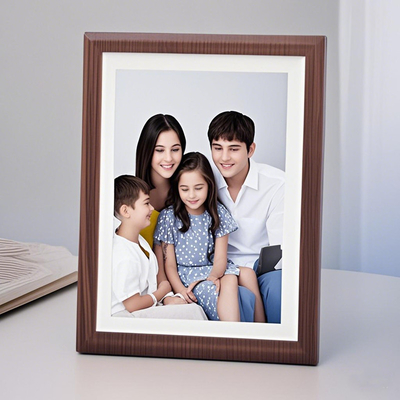 10.1 นิ้ว Smart WiFi Digital Photo Frame HD IPS LCD 1280x800 ความละเอียด 16GB การเก็บของเพลง พลาสติก Cloud แชร์ผ่าน Frameo App