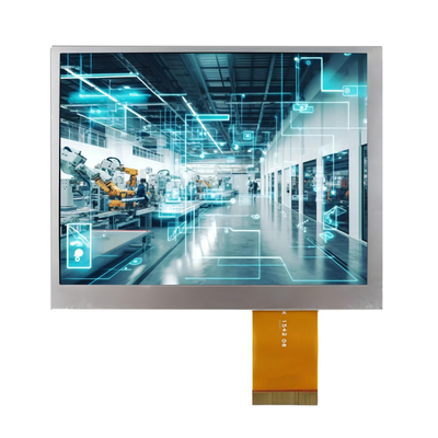 โมดูลแสดงผล LCD TFT ขนาด 5.6 นิ้ว AT056TN52 V.3 เข้ากันได้ 640x480 จอแสดงผลสำหรับอุตสาหกรรม ความสว่าง 250 cd/m2 อุณหภูมิกว้าง