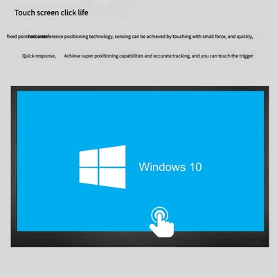 จอแสดงผลหน้าจอสัมผัสโลหะเกรดอุตสาหกรรมขนาด 15.6 นิ้ว Full HD 1920x1080 IPS พร้อมระบบสัมผัสแบบ Capacitive 10 จุด
