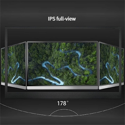 จอภาพพกพา LCD HDMI ขนาด 15.6 นิ้ว ความละเอียด HD 1920*1080 พิกเซล สำหรับการควบคุมอุตสาหกรรม การรักษาความปลอดภัย และการเฝ้าระวัง