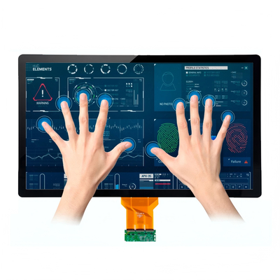 23.8" อุตสาหกรรม TFT LCD Display FHD 1080p LVDS อินเตอร์เฟซมุมมองกว้าง ความสะท้อนต่ํา 350 cd/m2 ความสว่าง EU/US Certified
