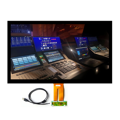จอ LCD TFT อุตสาหกรรมความสว่างสูง 21.5 นิ้ว 1000nits FHD 1080p Wide Temp USB Touch ได้รับการรับรอง RoHS SFHD2150A01PT-H20%2