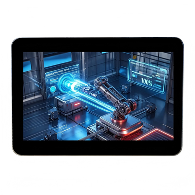 7" คอมพิวเตอร์แสดงผล TFT Android สำหรับอุตสาหกรรม Quad-Core RK3566 ความสว่าง 800nits อุณหภูมิกว้าง 4G/WiFi ความแข็งผิว ≥6H