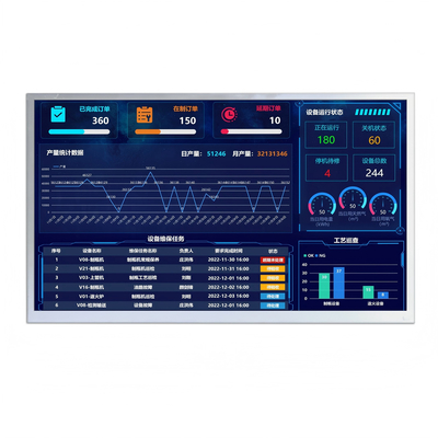 โมดูล LCD TFT Full HD ความสว่าง 17.3" ระดับอุตสาหกรรม 800 Nits 1920x1080 Dual-Channel LVDS RoHS