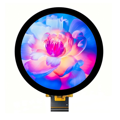 2.8 นิ้ว IPS 480x480 โมดูลจอสัมผัส LCD TFT รอบ ST7701S อุตสาหกรรมเกรดอุปกรณ์ปฏิบัติการ -20 °C ถึง 70 °C