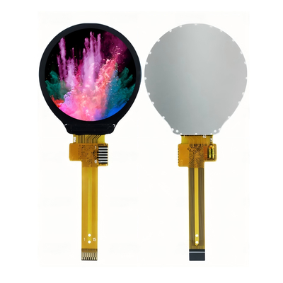 1.09" กลม TFT LCD Display 240×240 SPI 262K สี GC9A01 Driver เกรดอุตสาหกรรมสําหรับตลาดสหรัฐอเมริกา / EU