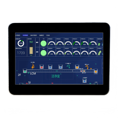 7" คอมพิวเตอร์แสดงผล TFT Android สำหรับอุตสาหกรรม Quad-Core RK3566 ความสว่าง 800nits อุณหภูมิกว้าง 4G/WiFi ความแข็งผิว ≥6H