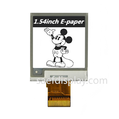 จอแสดงผล E-ink ขนาด 1.54 นิ้ว | ขาวดำ 200x200 | อินเทอร์เฟซ SPI | ใช้พลังงานต่ำพิเศษ | อุณหภูมิสำหรับอุตสาหกรรม