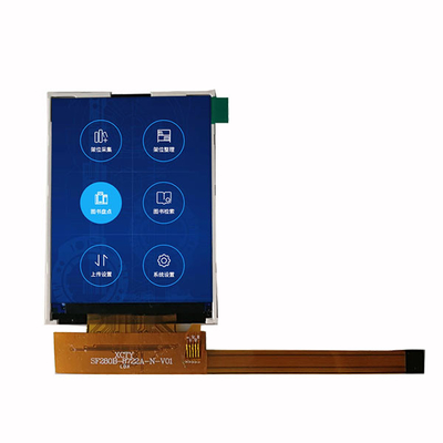 หน้าจอ LCD TFT 2.8 &quot;นิ้ว Tft Lcd QVGA 240x320 TN ประเภทพร้อมโมดูล LCD อินเทอร์เฟซแบบอนุกรม SPI