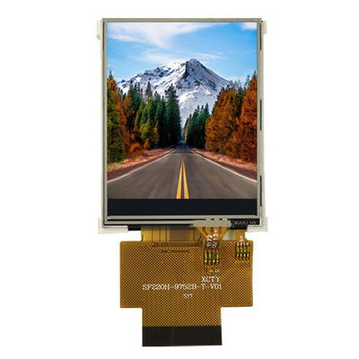 2.2 นิ้ว ILI9225G SPI &amp; RGB Touch TFT LCD Screen,2.2&quot; QCIF TFT LCD Display Module พร้อมแผ่นสัมผัสแบบต้านทาน
