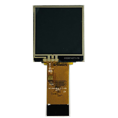 128x128 Square LCD Display Screen 1.44 นิ้ว TFT LCD 8 บิต MPU อินเตอร์เฟซ พลั๊กไทป์การเชื่อมต่อ