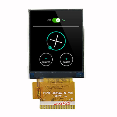 จอแสดงผล TFT LCD 1.77 นิ้ว mpu 8 บิต 128x160 โมดูล TFT LCD ขนาดเล็กสำหรับอุปกรณ์การแพทย์