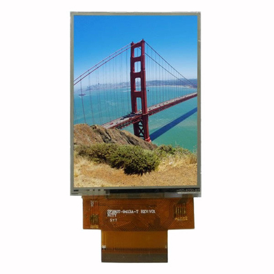 หน้าจอสัมผัส TFT LCD 2.8 นิ้ว 12 O' Clock 240*320 พิกเซล อินเตอร์เฟซ RGB&amp;MCU