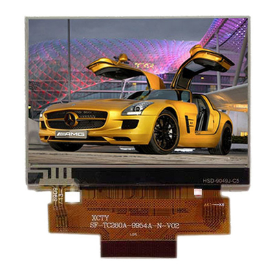 หน้าจอสัมผัสแบบต้านทาน TFT LCD 2.6 นิ้ว จําหน่ายจากโรงงาน 480x320 จุด MCU อินเตอร์เฟซจอ