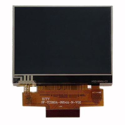 หน้าจอสัมผัสแบบต้านทาน TFT LCD 2.6 นิ้ว จําหน่ายจากโรงงาน 480x320 จุด MCU อินเตอร์เฟซจอ