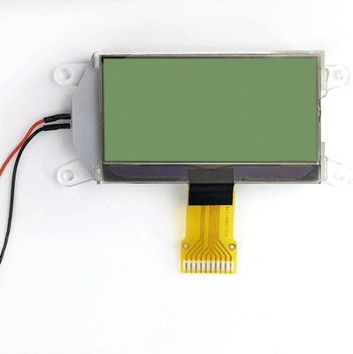 สัญลักษณ์ COG แบบจอ LCD 128X64 จุด Matrix ST7565 SPI STN สีเหลือง สีเขียว