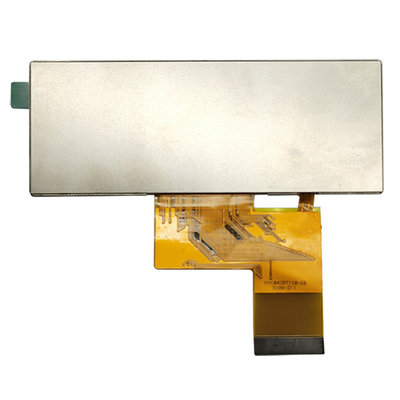 3.9 นิ้วบาร์ประเภท TFT LCD, 40 พินจอแสดงผล TFT RGB Interface 480x128