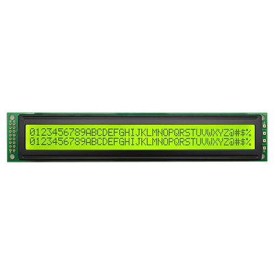โมดูลแสดงอักขระ LCD 40x2 4002 ขาวดำ COB LCM 16 ขา 8 บิต