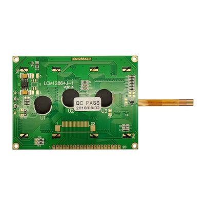 จอแสดงผล LCD ขาวดำ 20 พิน MPU STN ลบ COB 128X64 Matrix LCM