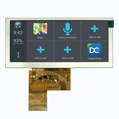 800x320 Bar Type TFT LCD หน้าจอ 4.6 นิ้วพร้อม PCAP Capacitive Touch
