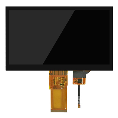 โมดูลหน้าจอสัมผัส TFT LCD ขนาด 7 นิ้ว 1024x600 IPS อินเทอร์เฟซ RGB มุมมองแบบเต็ม