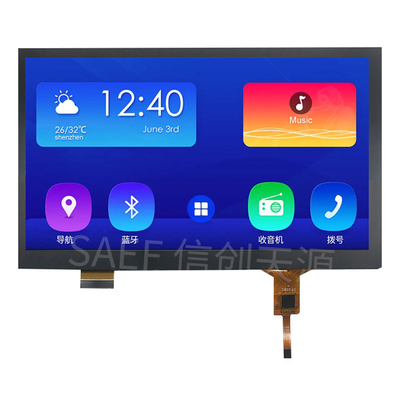หน้าจอสัมผัสทางการแพทย์ 7 นิ้ว หน้าจอสัมผัส PCAP 1024X600 IPS TFT LCD RGB/mipi Interface W/ Capacitive Touch Screen