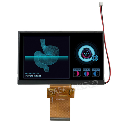 FHD แนวนอนหน้าจอสัมผัส LCD TFT 60 ขา 5.7 &quot;นิ้ว LVDS Interface