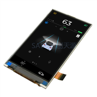 จอแสดงผล 480x800 TFT LCD IPS อินเทอร์เฟซ MIPI ขนาด 3.7 นิ้วสำหรับอุปกรณ์อัจฉริยะอุตสาหกรรม