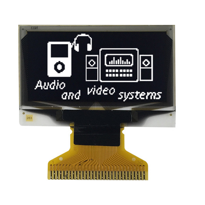 1.3 นิ้ว 128x64 I2C จอแสดงผล OLED 6800 8080 อินเทอร์เฟซ 4-SPI 30 Pins
