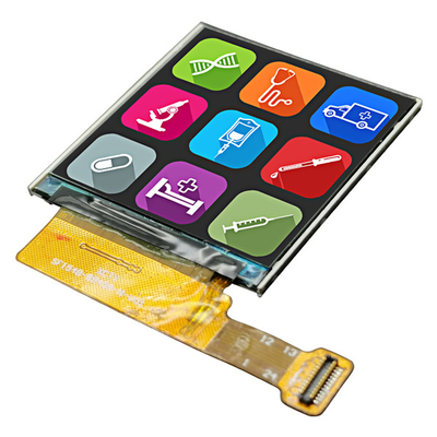 1000nits 1.54&quot; ความสว่างสูง TFT Display 240x240 Dot Matrix LCD Display อินเตอร์เฟซ SPI