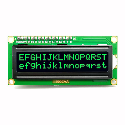 COB 1602 จอแสดงผล LCD ตัวอักษร 16x2 พร้อมตัวอักษรสีขาวแดงส้ม