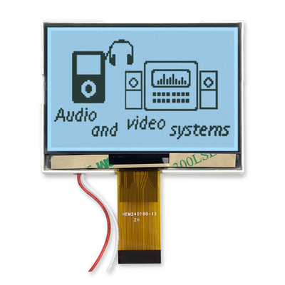 COG 240x160 โมดูลแสดงผลกราฟิก LCD FSTN Positive 3.3V MUC 8080 อินเทอร์เฟซ