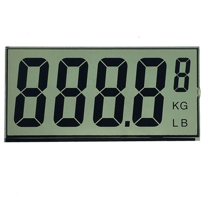 จอแสดงผล LCD แบบตัวเลข 7 ส่วน, แผง LCD TN สำหรับหน้าจอด้านหน้าตัวนับน้ำหนัก