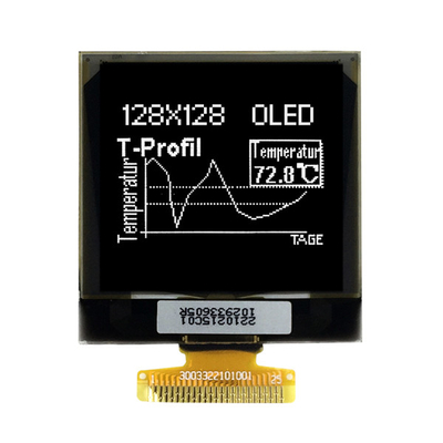 1.5 นิ้ว กราฟฟิก 128x128 OLED Display, 1.5 นิ้ว OLED Module สีขาว