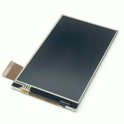 480x800 IPS TFT LCD โมดูล 4 นิ้วพร้อมอินเทอร์เฟซ RGB RTP touch
