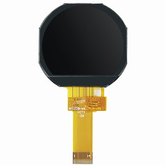 หน้าจอ TFT LCD ขนาด 1.22 นิ้ว 240x204 จุด ทรงกลม IPS มุมมองแบบเต็ม อินเทอร์เฟซ SPI หน้าจอ TFT LCD