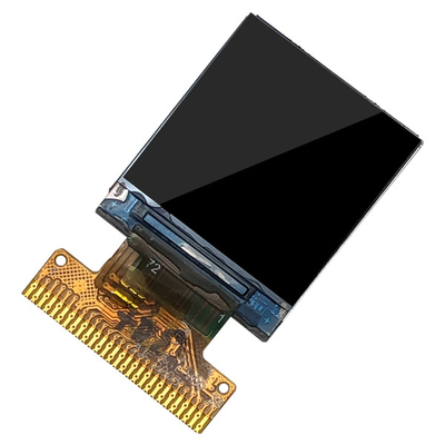 จอแสดงผล LCD สี่เหลี่ยมจัตุรัส 0.85 นิ้ว 128x128 อินเทอร์เฟซ IPS MCU พร้อมไฟ LED สีขาว